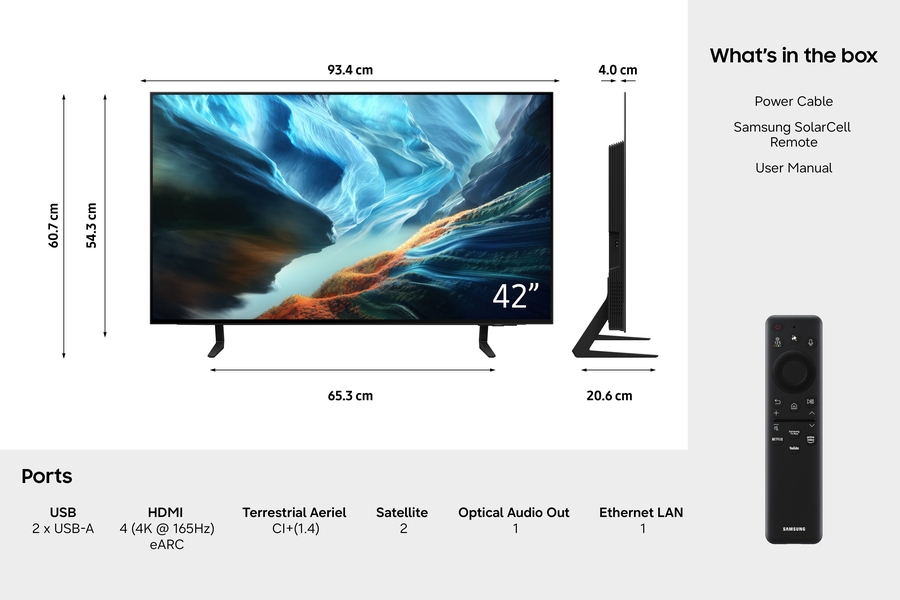 Samsung 42” OLED 4K S93H (2026) 10