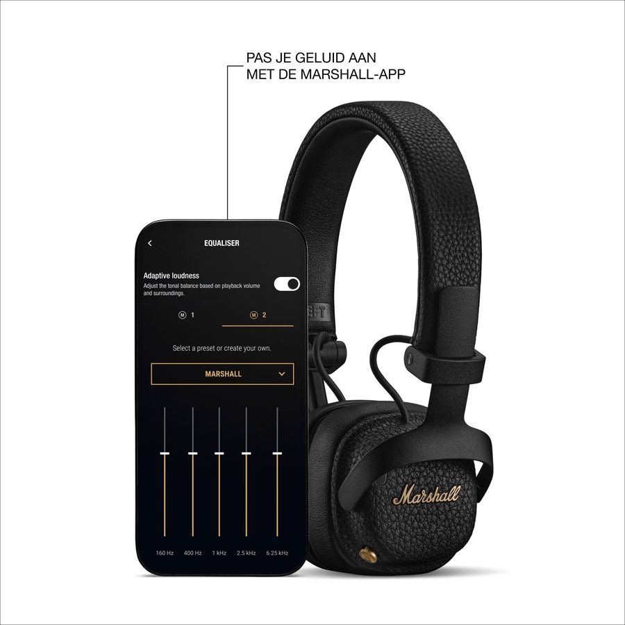 Marshall Milton ANC Draadloze Koptelefoon met Active Noise Cancelling 5