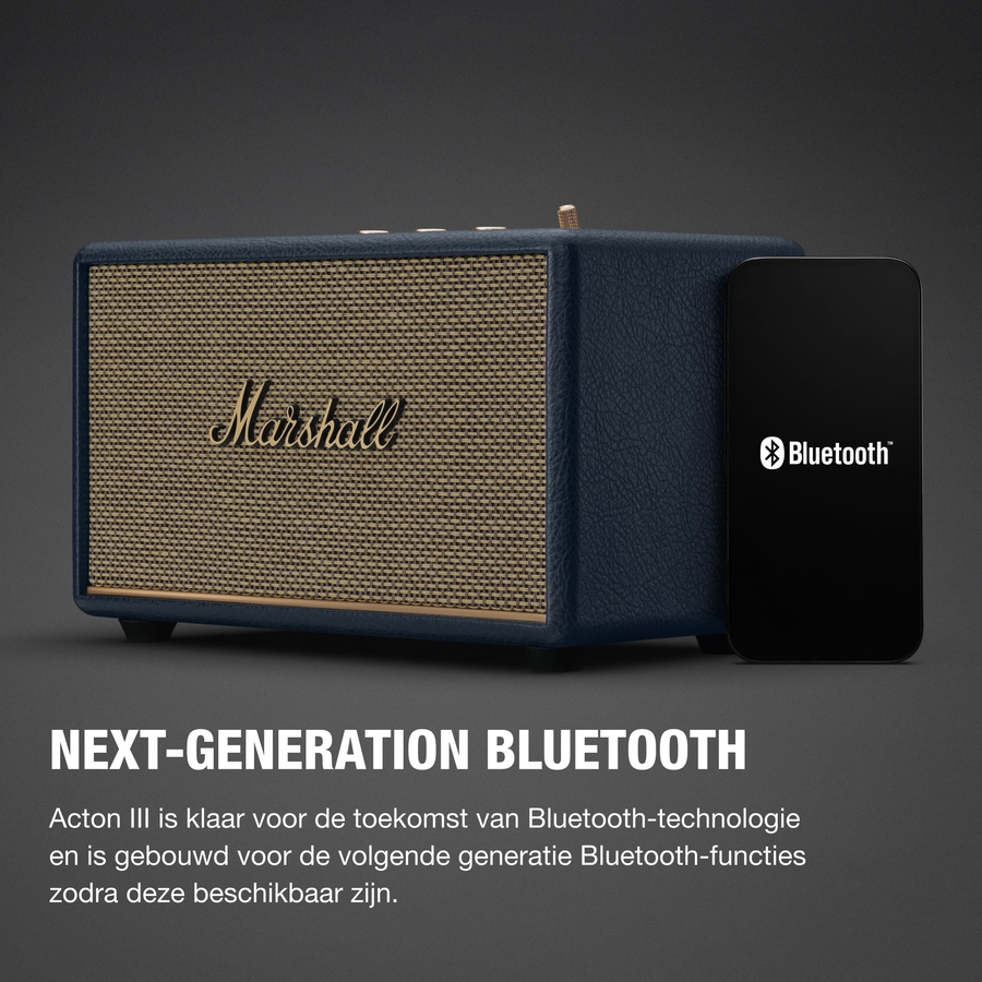 Marshall Acton III BT Brown Bluetooth Speaker 4