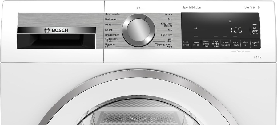 BOSCH WQG243DENL Serie 6 Warmtepompdroger  7