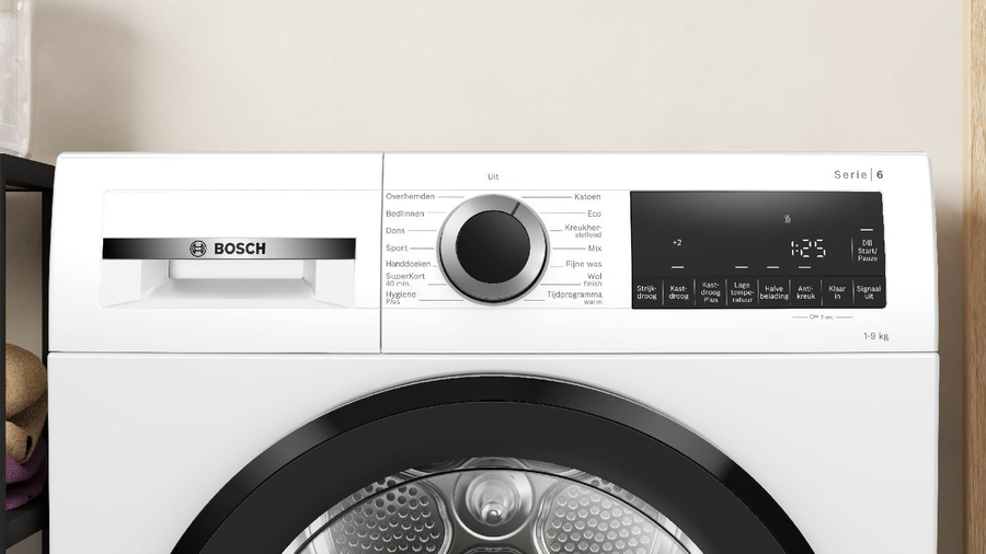 BOSCH WQG143DANL Serie 6 Warmtepompdroger 6