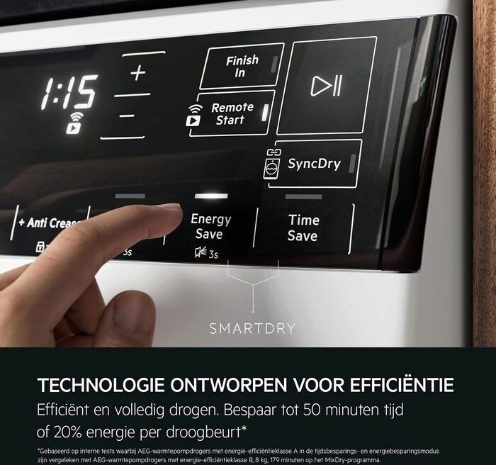 AEG TR97NURNBERG 9000X AbsoluteCare Pro Warmtepompdroger 12