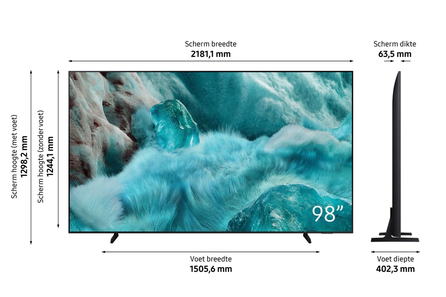 Samsung QLED 4K QE98Q7F TV (2025) 11