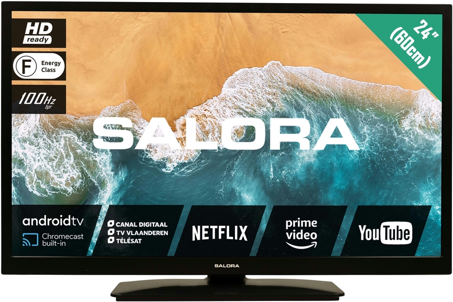 Salora 24MBA300 HD TV met 12V 10
