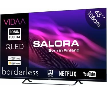 Salora QLED43FV1 QLED 4K Smart TV 3