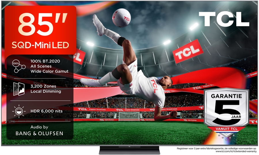 TCL 85C89L SQD Mini LED 4K TV 2