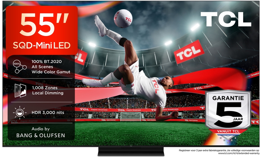 TCL 55C89L SQD Mini LED 4K TV 1