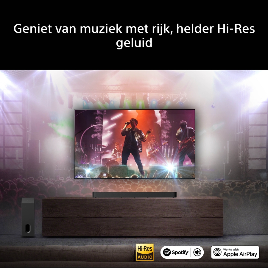 Sony BRAVIA Theatre Bar 7S -Dolby Atmos Soundbar  met draadlozesubwoofer 6