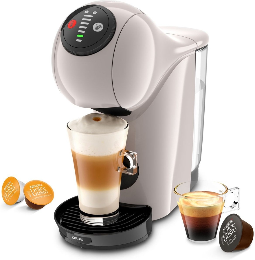 KRUPS NESCAFE Dolce Gusto KP243A Genio S Koffiemachine Basic Taupe 1