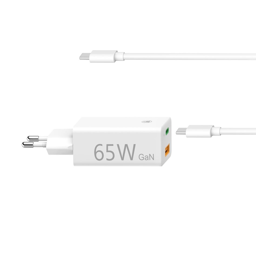 Hama 65W USB‑C Oplader - Snellader voor Laptop, Smartphone en Tablet 1