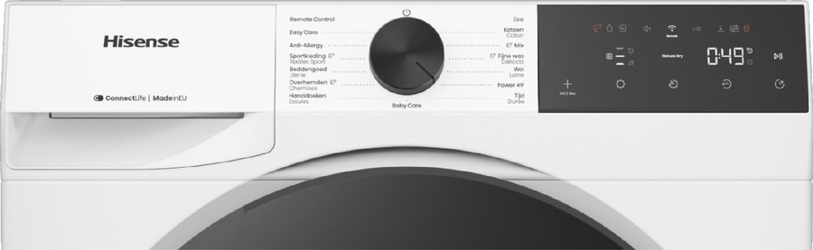 Hisense DH3E900BWCB Warmtepompdroger 7