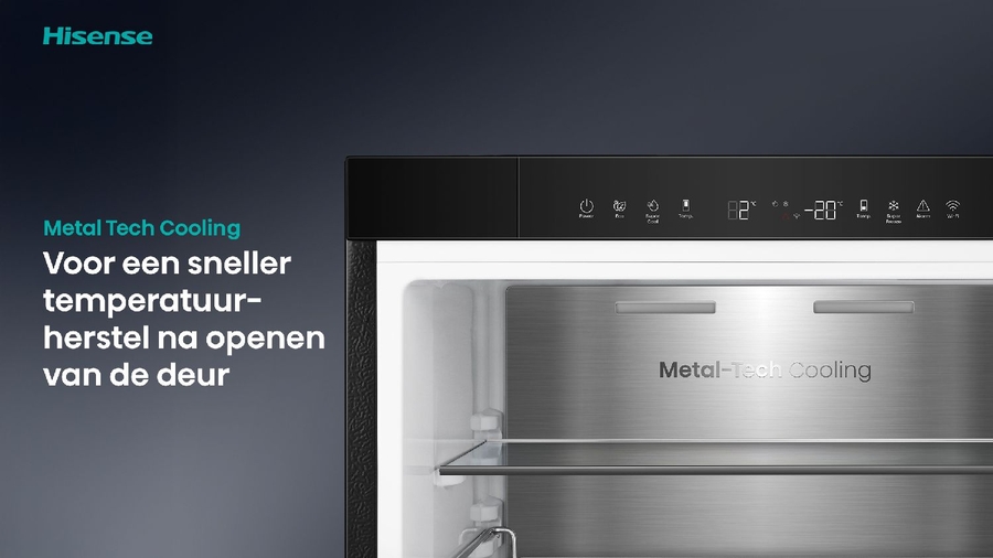 Hisense FT5K310GSFC Vriezer 14