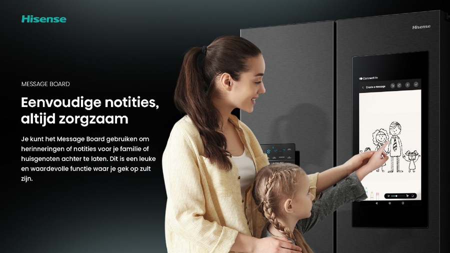 Hisense RQ760N4IFE Cross Door Amerikaanse Koelkast - Koel-vriescombinatie  23
