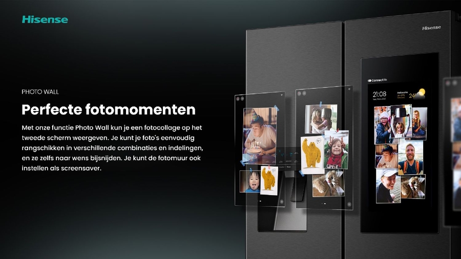 Hisense RQ760N4IFE Cross Door Amerikaanse Koelkast - Koel-vriescombinatie  27