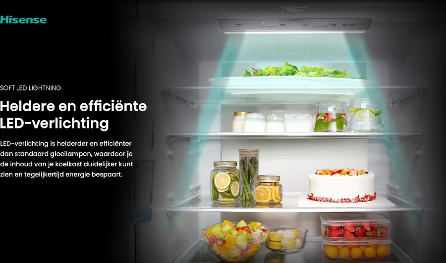 Hisense RQ760N4IFE Cross Door Amerikaanse Koelkast - Koel-vriescombinatie  31