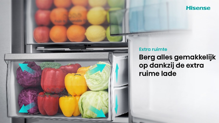 Hisense Amerikaanse Koelkast RS818N4IID 25