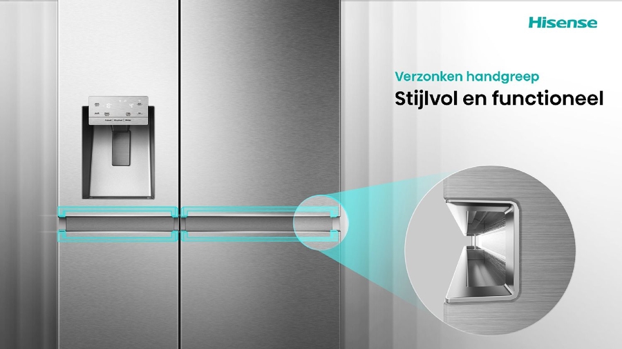 Hisense Amerikaanse Koelkast RS818N4IID 19