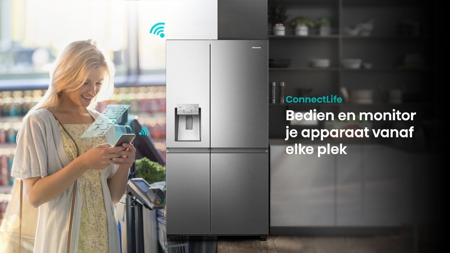 Hisense Amerikaanse Koelkast RS818N4IID 20