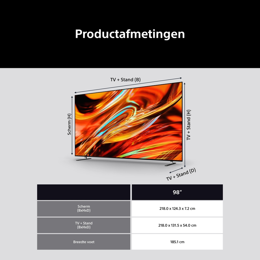 Sony 98" BRAVIA 7 II - 4K RGB-LED TV (2026) 8