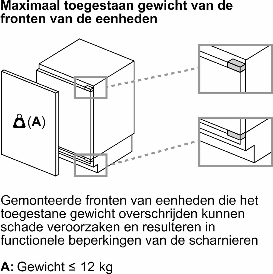 BOSCH GUN21ADE0 Serie 6 Onderbouw Vriezer 15