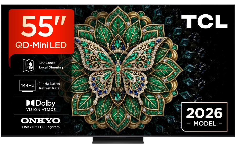 TCL 55MQLED75L Mini LED 4K TV (2026) 1