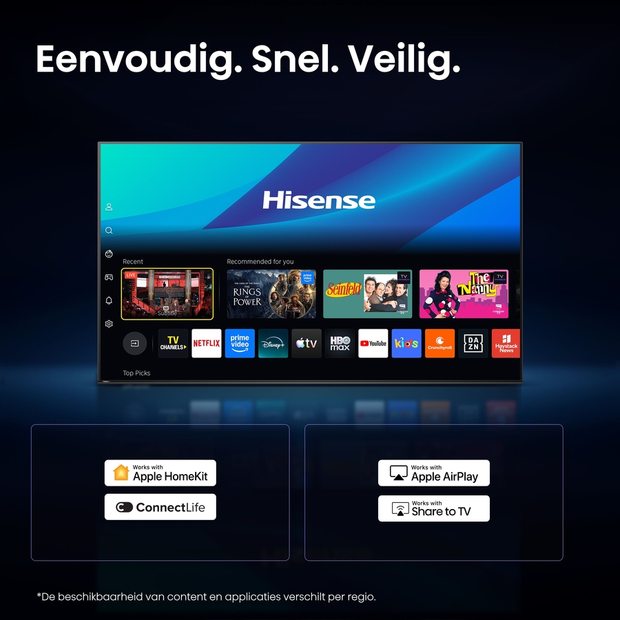 Hisense 32A59S Hi-QLED FHD 60Hz Smart TV (2026) 9