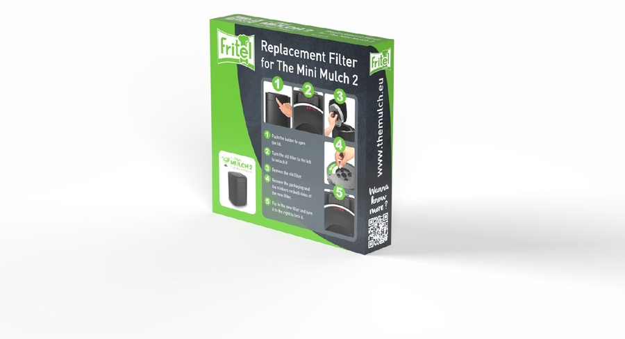 FRITEL The Mini Mulch 2 Actieve Koolstoffilter Set 1