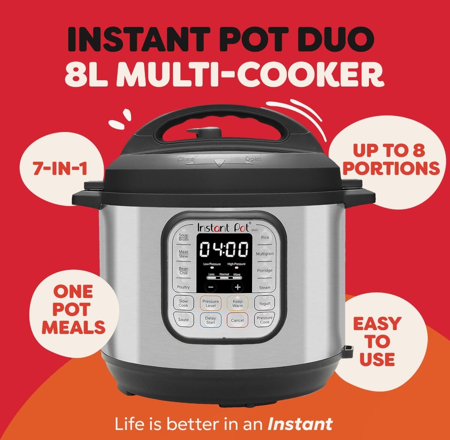 Instant Pot Duo 8L Multicooker 2