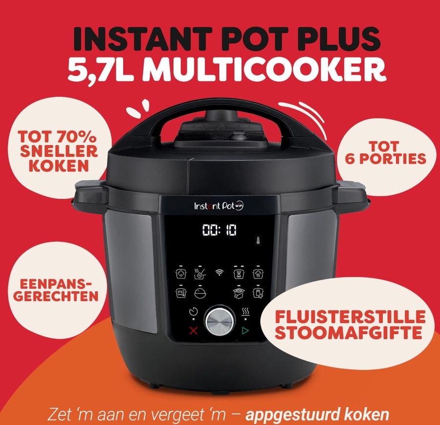  Instant Pot Plus WiFi 5,7L Multicooker 3