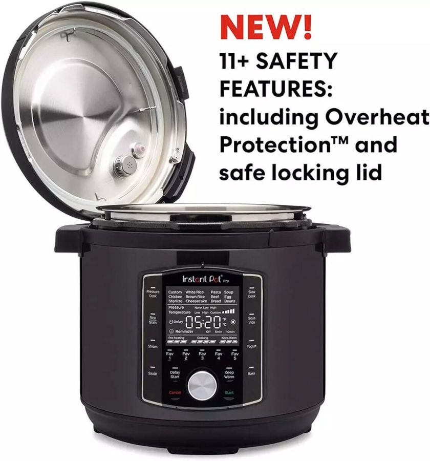 Instant Pot Pro 7,6L Multicooker 10-in-1 14