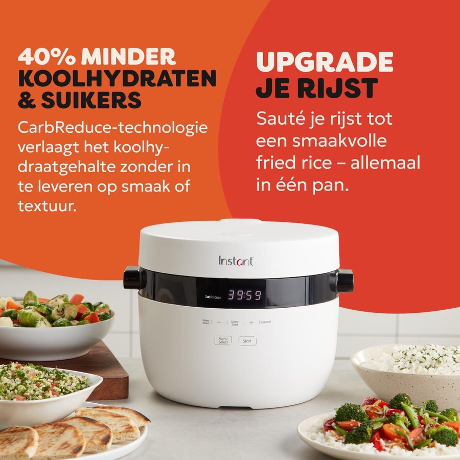 Instant Pot Rijstkoker, Slowcooker & Stomer 2,8L 7