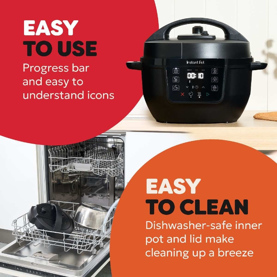 Instant Pot Classic Mini 3,8L Multicooker - Zwart 6