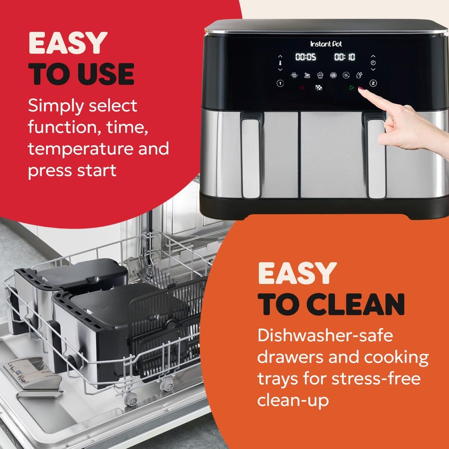 Instant Pot Vortex Dual 11L Airfryer 7