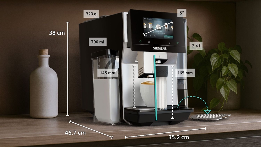 Siemens TQ727E03 EQ700 iAroma Volautomatische Koffiemachine 18