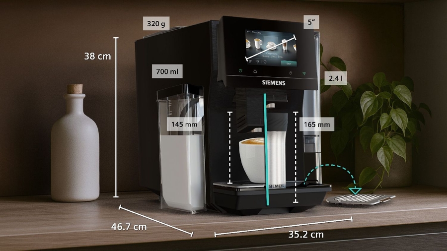 Siemens TQ727EF5 EQ700 iAroma Volautomatische Koffiemachine 16