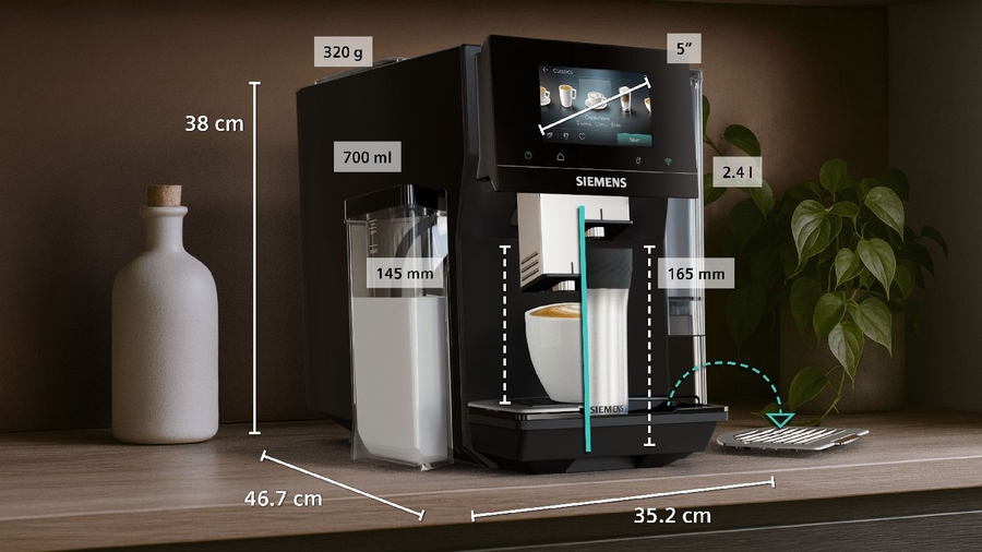 Siemens TQ7X5B03 EQ700 Integral Volautomatische Koffiemachine 21