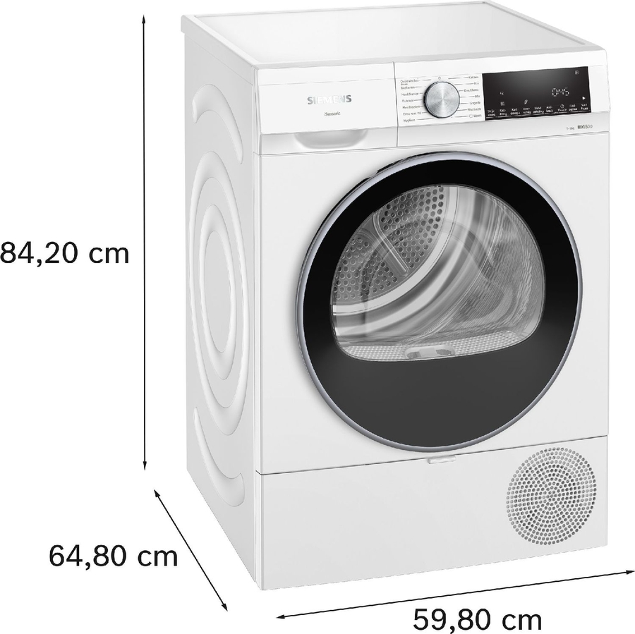 Siemens WQ33G1DANL iQ500 Warmtepompdroger 19