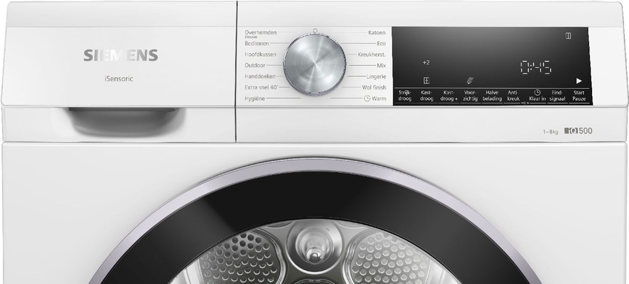 Siemens WQ33G1DANL iQ500 Warmtepompdroger 8