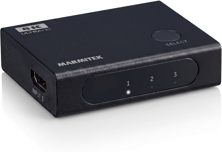 Marmitek Connect 730 - HDMI Switch 8K 60 Hz – 4K 165 Hz 2