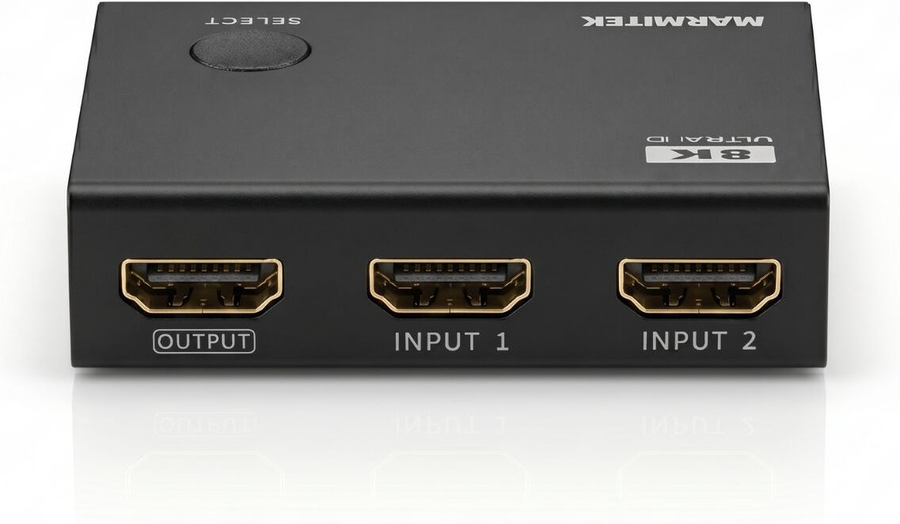 Marmitek Connect 730 - HDMI Switch 8K 60 Hz – 4K 165 Hz 5