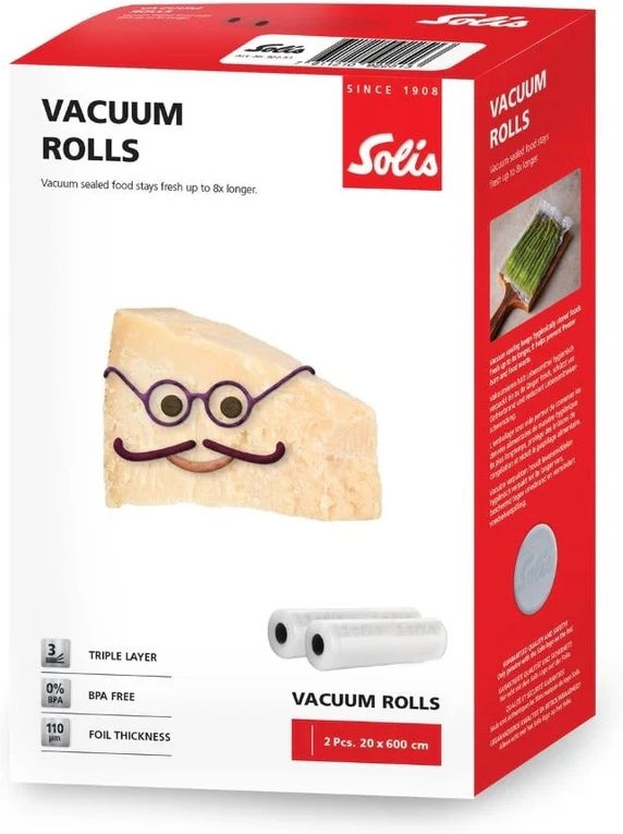 Solis Vacuümrollen - 20 x 600 cm (2 stuks) 1