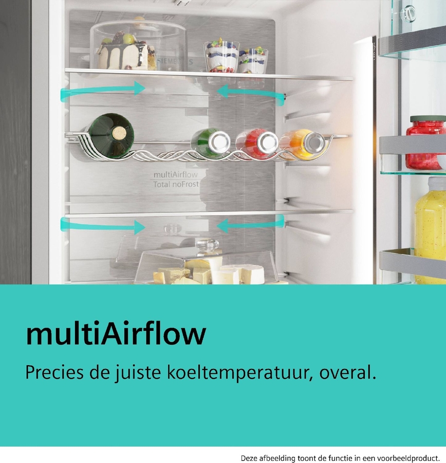 Siemens KG36NVWCG iQ300 extraKlasse Koel-vriescombinatie 19