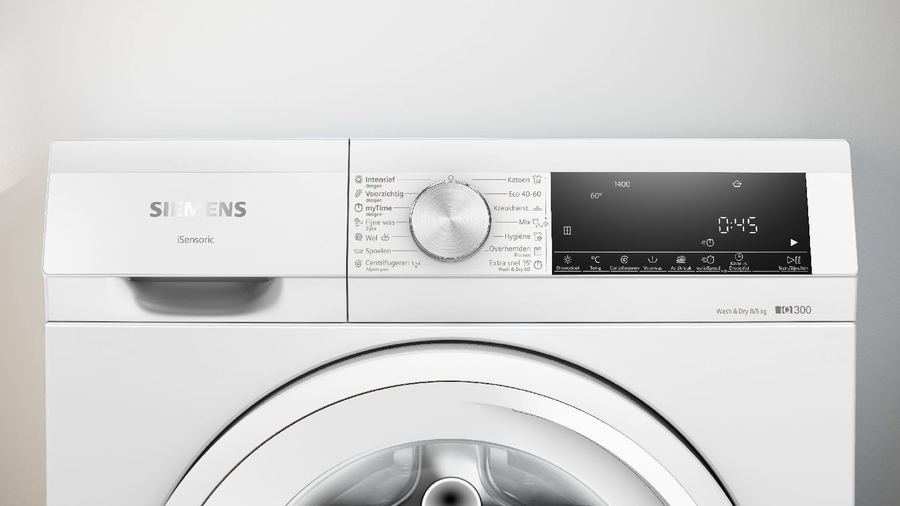 Siemens WN34A100NL iQ300 Was-droogcombinatie 8
