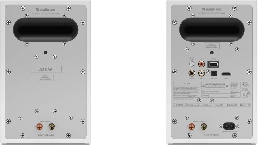 Audio Pro A28 W Multiroom Stereo Speakerset - Wit 4
