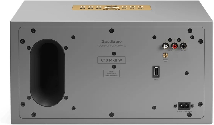  Audio Pro C10 MkII W Multiroom Speaker - Grijs 4