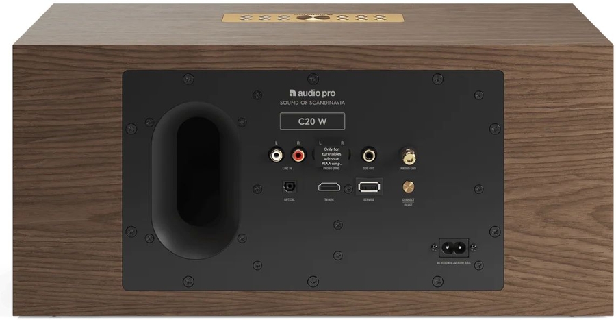 Audio Pro C20 W Multiroom Stereo Speaker - Walnoot 4