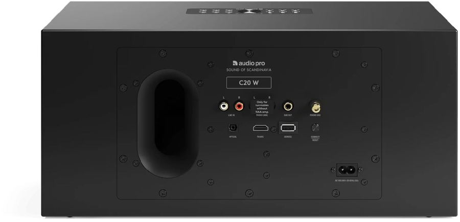 Audio Pro C20 W Multiroom Stereo Speaker - Zwart  4