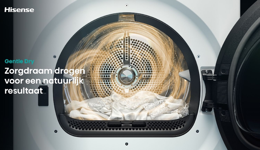 Hisense DH3E900BWCB Warmtepompdroger 14