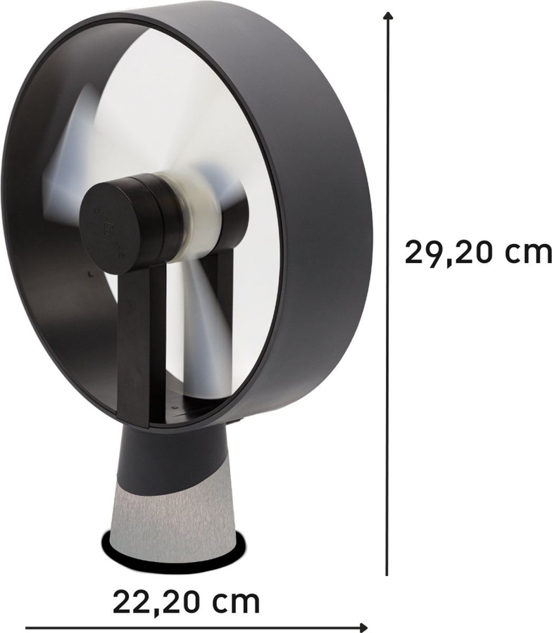 Air and Me Airian Ventilator - Zwart 3