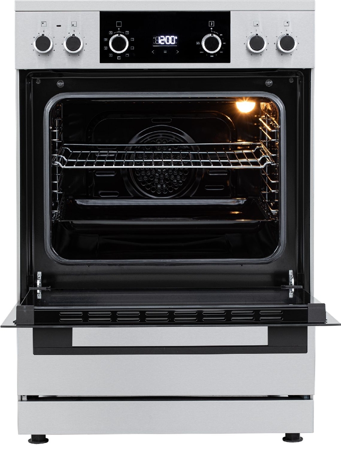 ETNA FI660RVS Inductie / Elektro Fornuis 6